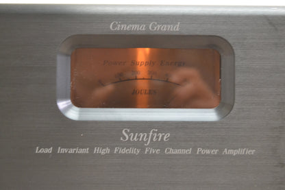 Sunfire Cinema Grand Signature Power Amplifier * 5 Channel * 425W RMS * 2/2