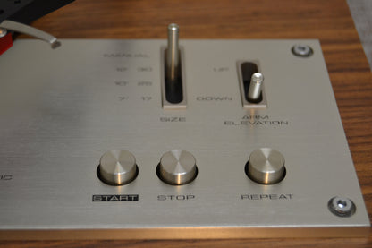 Pioneer PL-530 Direct Drive Turntable * Fully Recapped and Rebuilt * New Veneer * Fully Serviced !