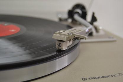 Pioneer PL-512 Belt Drive Turntable * Fully Serviced * NEW Audio Technica Cartridge