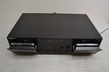 Sony TC-W490 Double Cassette Deck * Fully Serviced * New Belts