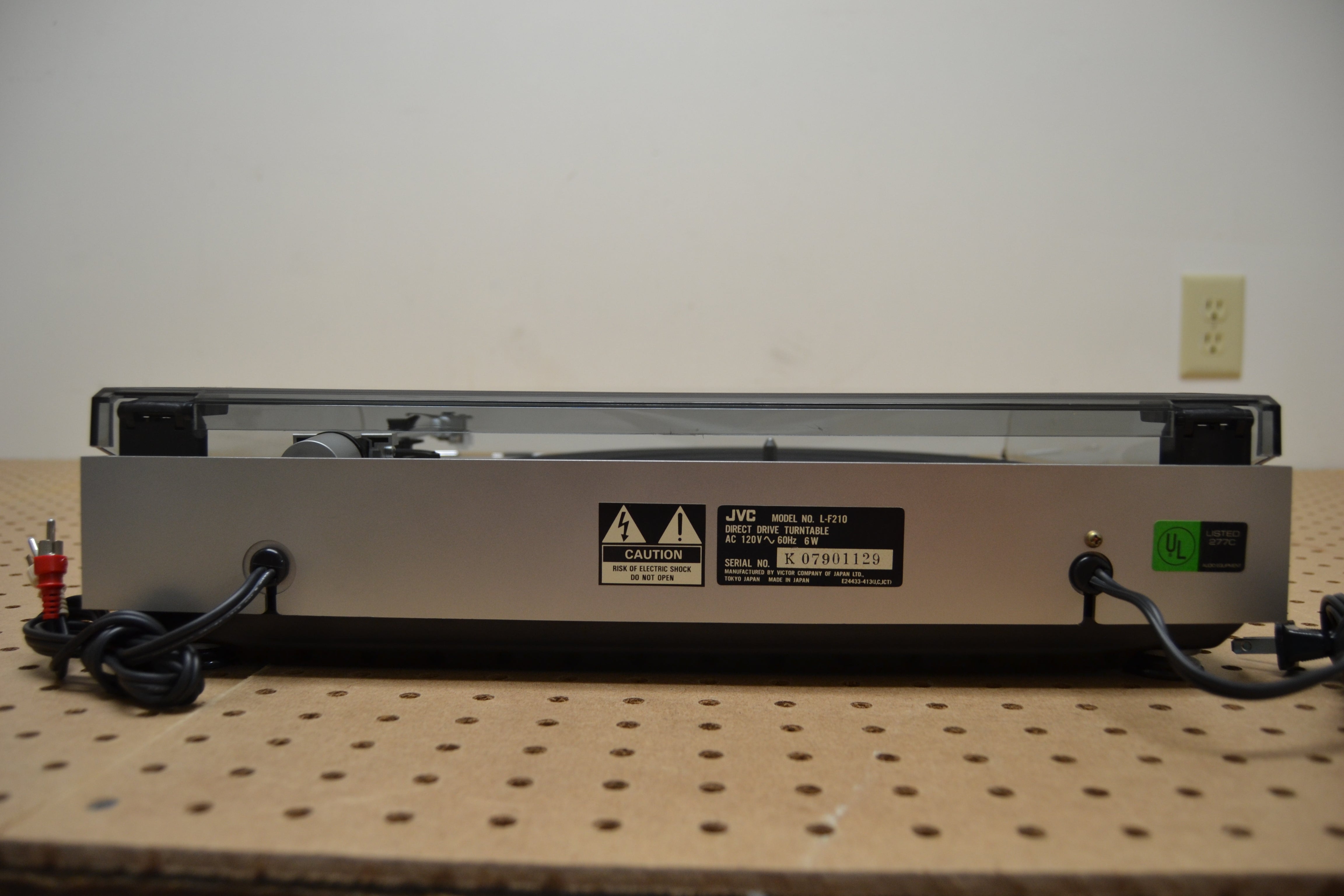JVC L-F210 Direct Drive Turntable * NEW Audio Technica AT3600