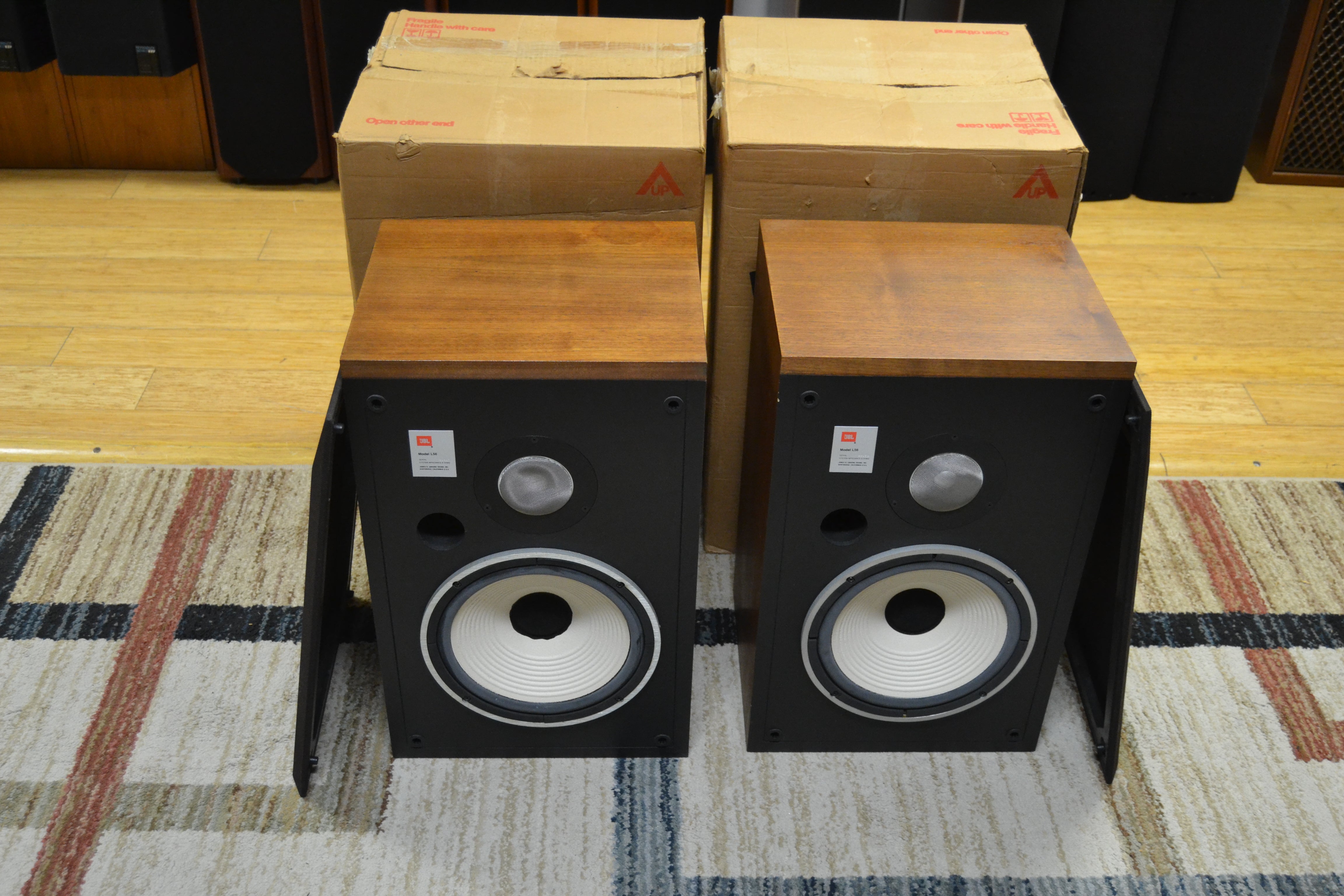 JBL L56 Speakers * Original Boxes * Mint Condition