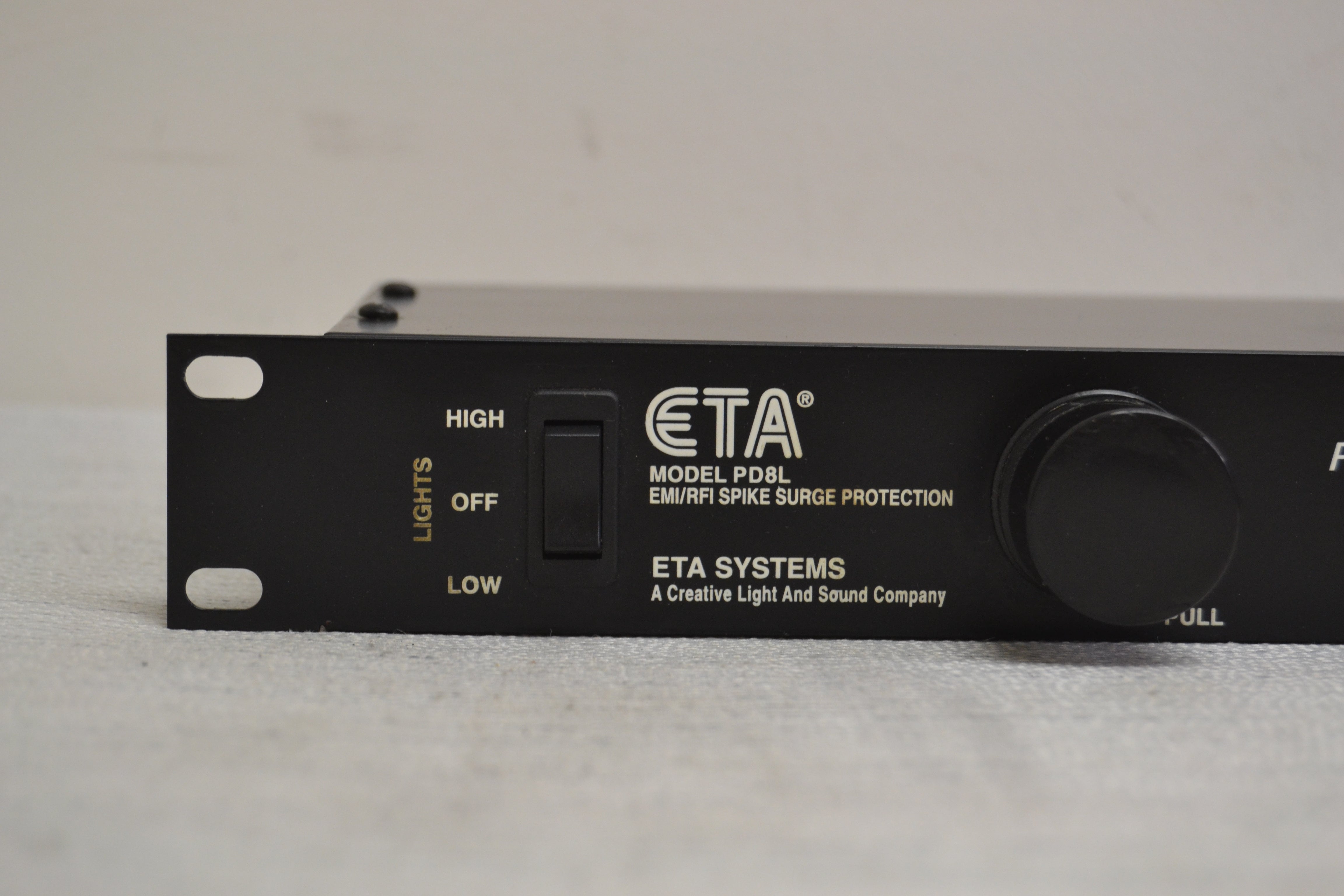 ETA Systems Model PD8L EMI/RFI Spike Surge Protection * Power Distributor * Fully Serviced