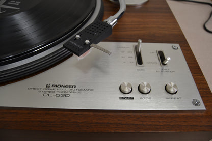 Pioneer PL-530  2-Speed Fully-Automatic Direct-Drive Turntable (1976-1978)