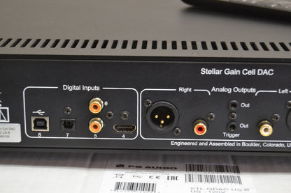 PS Audio Stellar Gain Cell DAC Preamplifier * Box * Remote * Manual