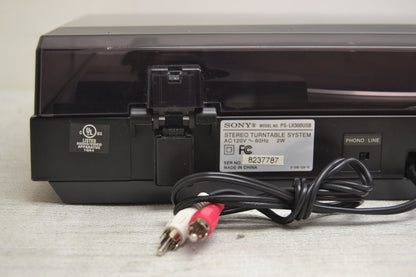 Sony PS-LX300USB Turntable & LP-to-digital recording system with USB output