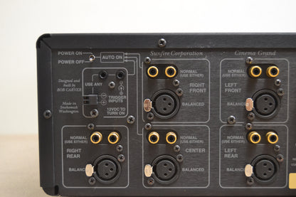 Sunfire Cinema Grand Signature Power Amplifier * 5 Channel * 425W RMS * 2/2