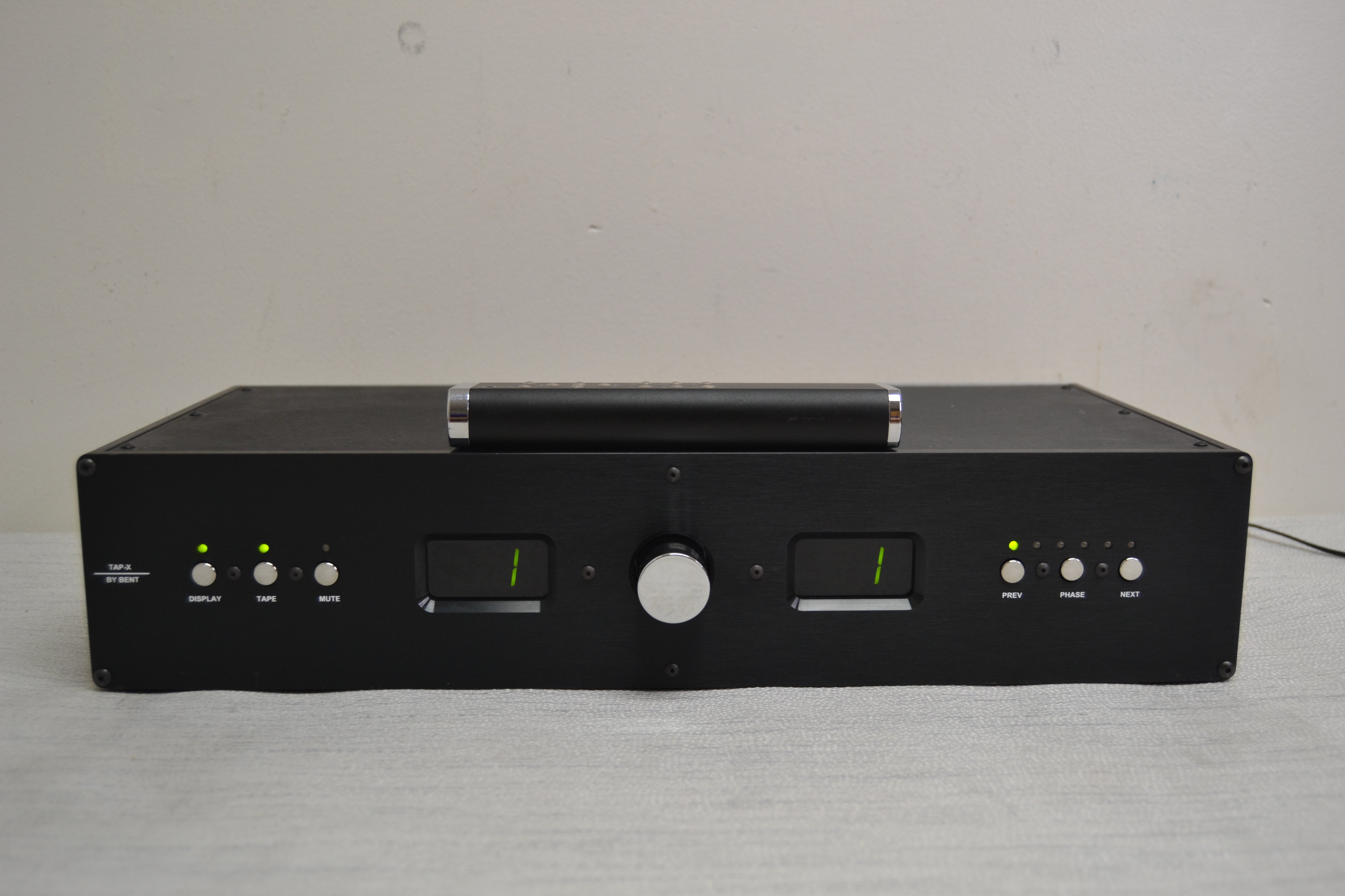 Bent Audio (Music First) TAP-X Preamp * Fully Serviced * Remote * Power Supply