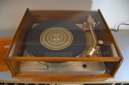 Empire 598 Troubador Classic Belt-Drive Transcription Turntable * Empire Cartridge