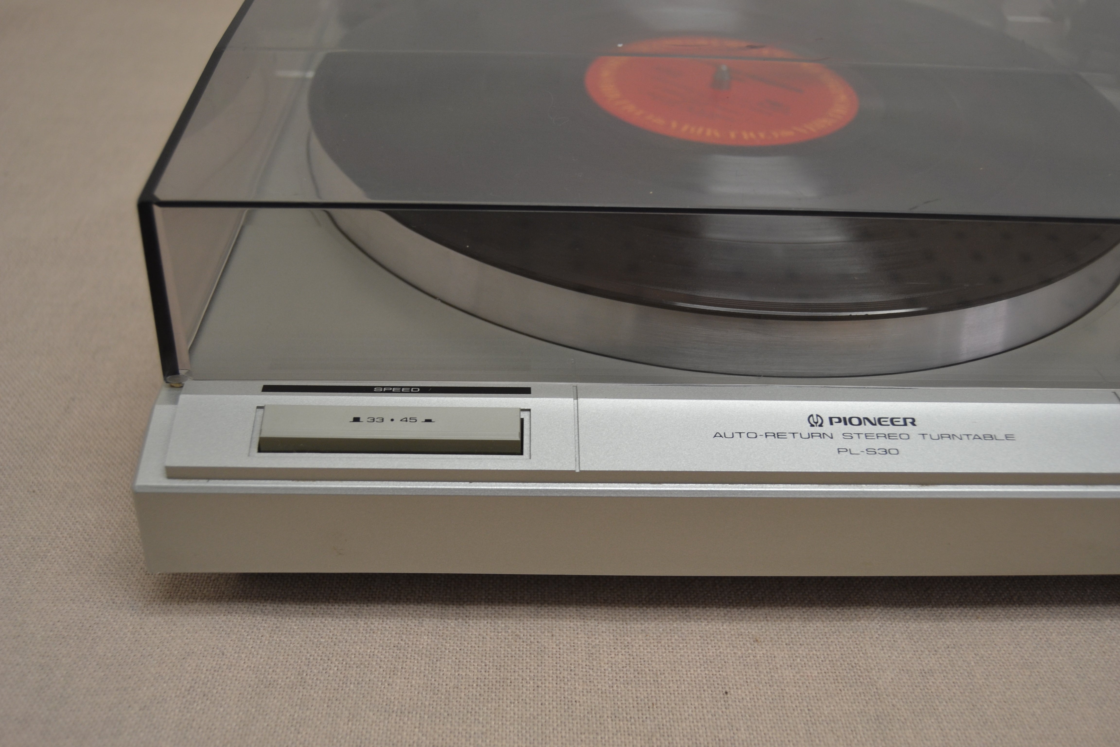 Pioneer PL-S30 Belt Drive Turntable
