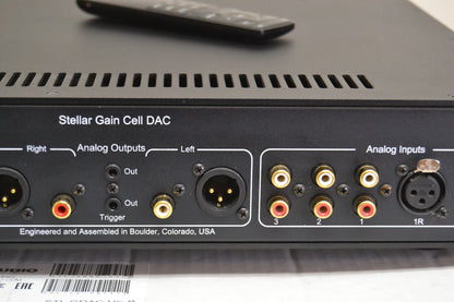 PS Audio Stellar Gain Cell DAC Preamplifier * Box * Remote * Manual