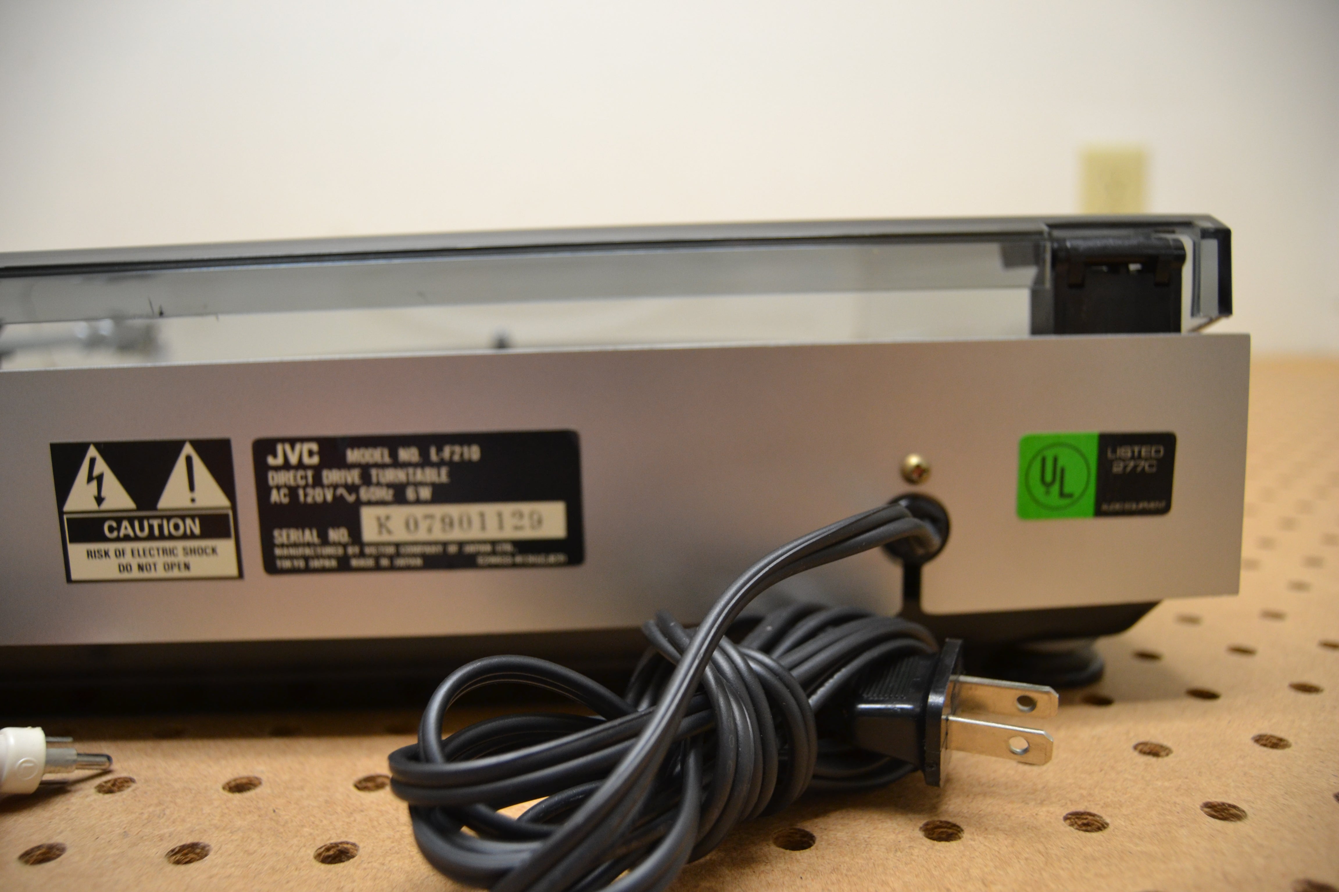 JVC L-F210 Direct Drive Turntable * NEW Audio Technica AT3600