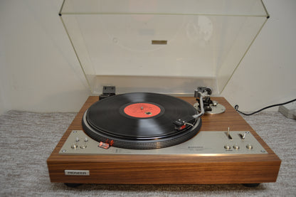 Pioneer PL-530 Direct Drive Turntable * Fully Recapped and Rebuilt * New Veneer * Fully Serviced !
