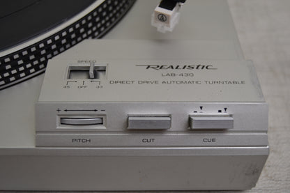 Realistic Lab 430 Turntable * Fully Serviced * Box