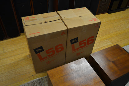 JBL L56 Speakers * Original Boxes * Mint Condition
