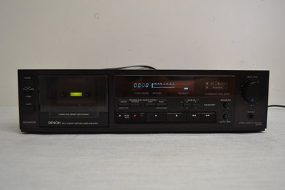 Denon DR-M11 Single Cassette Deck 8 Fully Serviced * New Belts