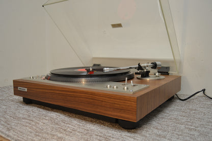 Pioneer PL-530 Direct Drive Turntable * Fully Recapped and Rebuilt * New Veneer * Fully Serviced !