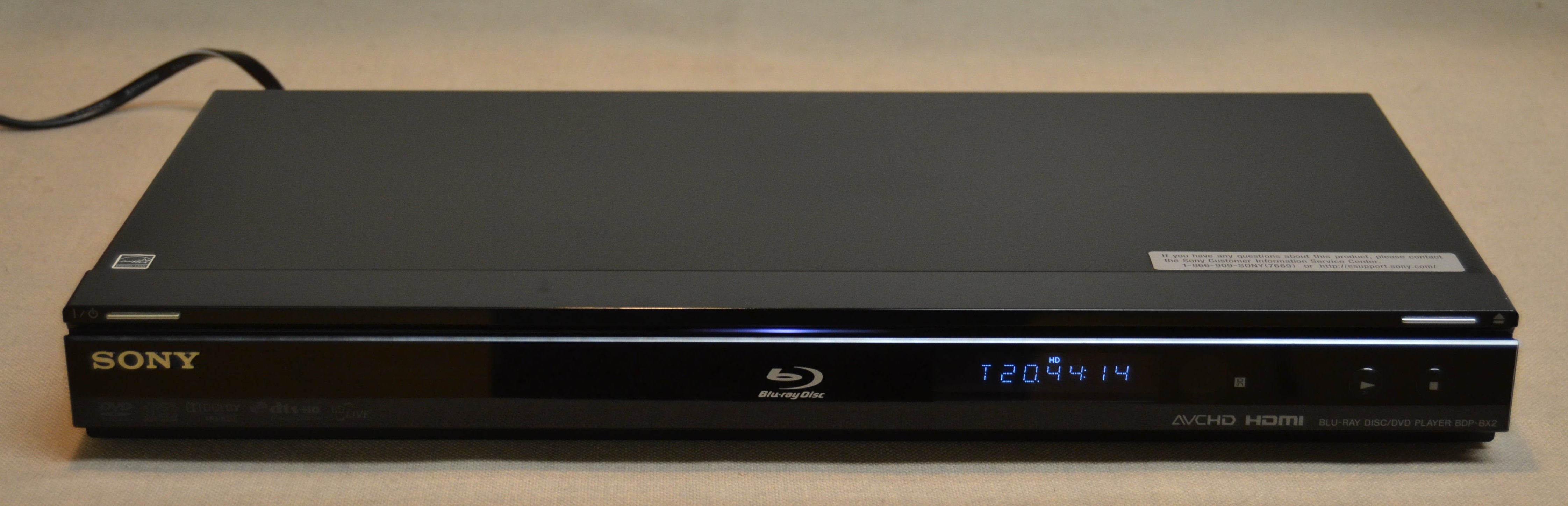 SONY BLU-RAY DISC / DVD プレイヤー Amazon.com: Sony Streaming Blu-ray Disc Player with Wi-Fi (BDP