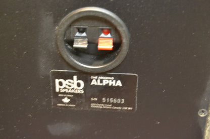 PSB Speakers Model ALPHA * Bookshelf * Fully Serviced
