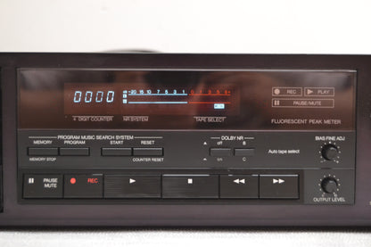 Denon DR-M11 Single Cassette Deck 8 Fully Serviced * New Belts
