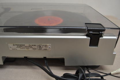 Pioneer PL-S30 Belt Drive Turntable