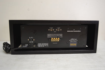 Marantz 240 Stereo Power Amplifier * Fully Serviced * Recapped * NEW Heiukko Solid Wood Case