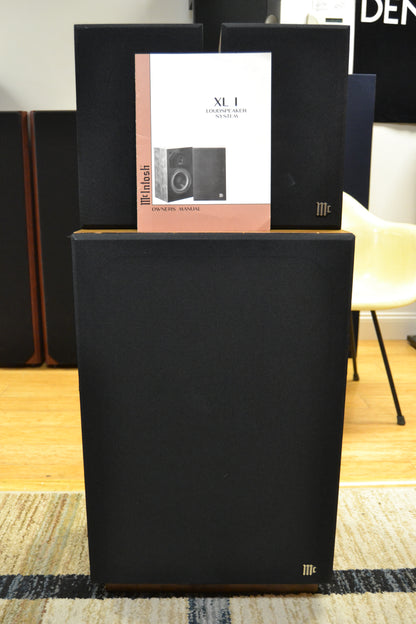 McIntosh XL-1 Speaker System & XL-1W Subwoofer * Manual