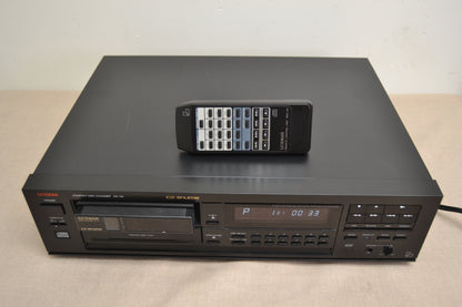 Luxman DC-114 CD Player * 6 Disc Magazine * Single Slot Player * Remote Control * READ