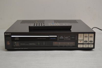 Sony CDP-102 Single CD Player * Remote * Fully Serviced * Made in japan