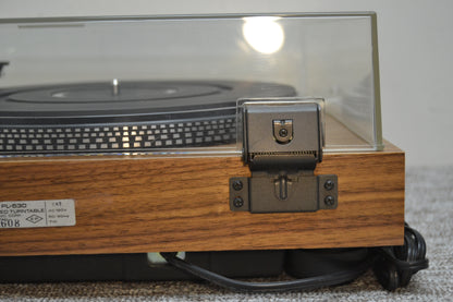 Pioneer PL-530 Direct Drive Turntable * Fully Recapped and Rebuilt * New Veneer * Fully Serviced !