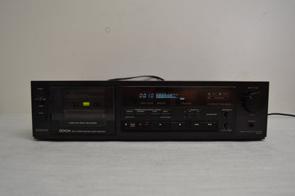 Denon DR-M11 Single Cassette Deck 8 Fully Serviced * New Belts