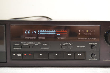 Denon DR-M11 Single Cassette Deck 8 Fully Serviced * New Belts