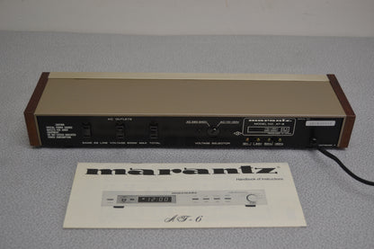 Marantz AT-6 Audio Digital Timer * Manual *