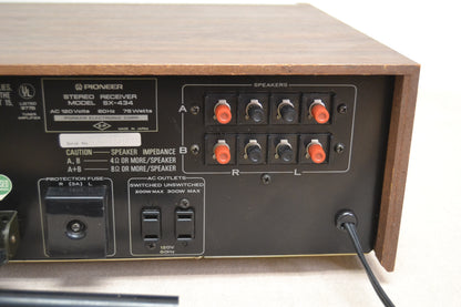 Pioneer SX-434 Stereo Receiver * 15W RMS * 1975