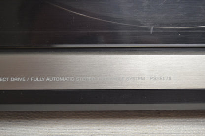 Sony PS-FL7 II * Fully Automatic Turntable * Front Loading * Fully Serviced * LOCAL PICKUP ONLY