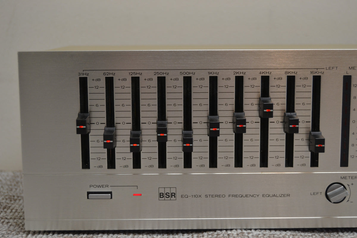 BSR EQ-110X  Stereo Graphic Equalizer * Fully Serviced