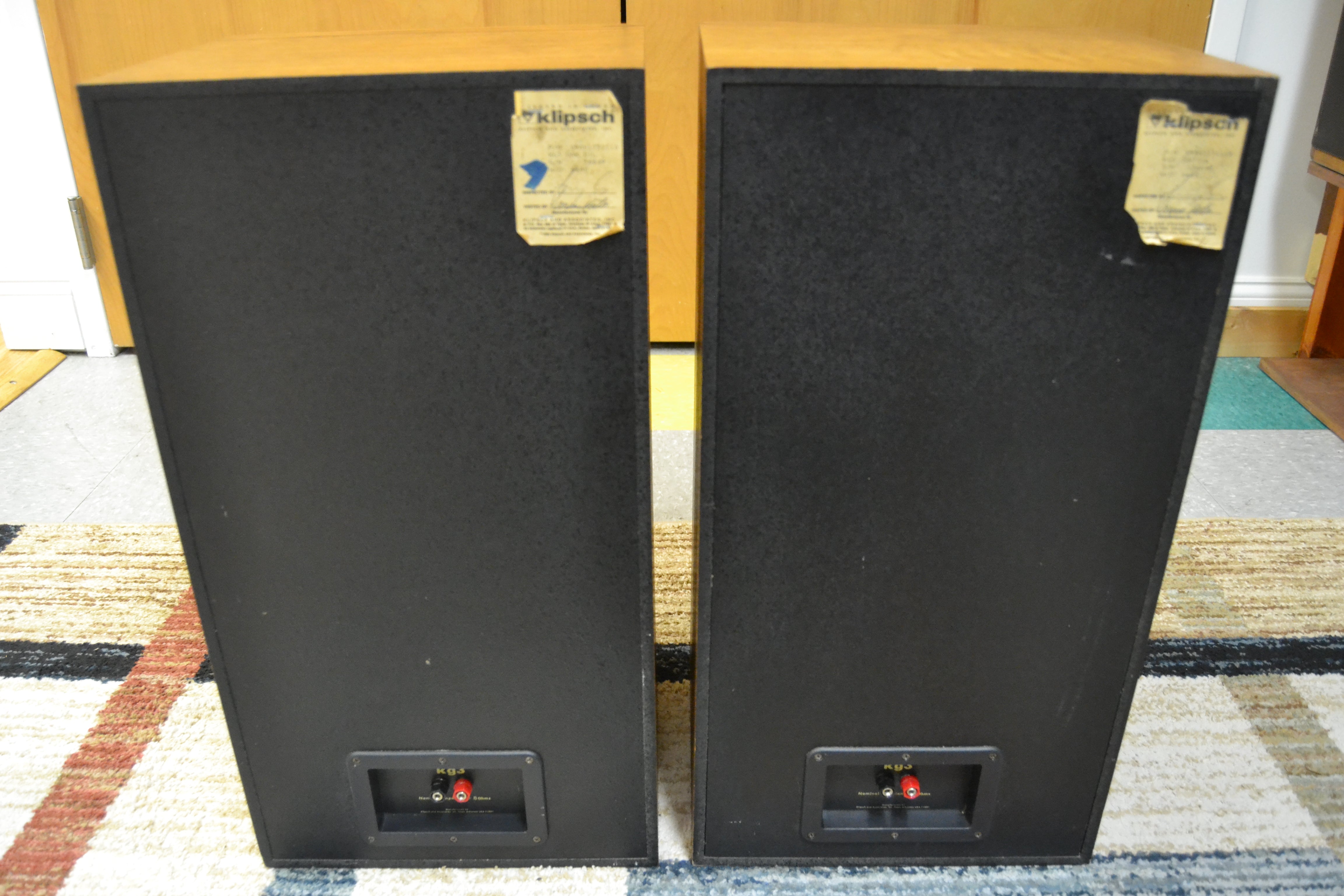 Klipsch KG3 Floor Standing Speakers – The Turntable Store