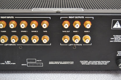 Audio Research LS1 Hybrid Stereo Preamplifier * 1989 * Manual