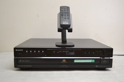 Sony SCD-CE595 SACD/CD Carousel * 5 Discs * Remote * Fully Serviced