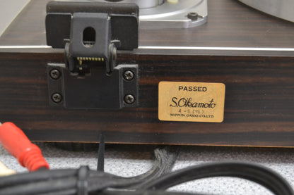 Yamaha YP-D71  Direct-Drive Turntable with Quartz PLL Speed Control (1979) * NEW Audio Technica AT3600 Cartridge