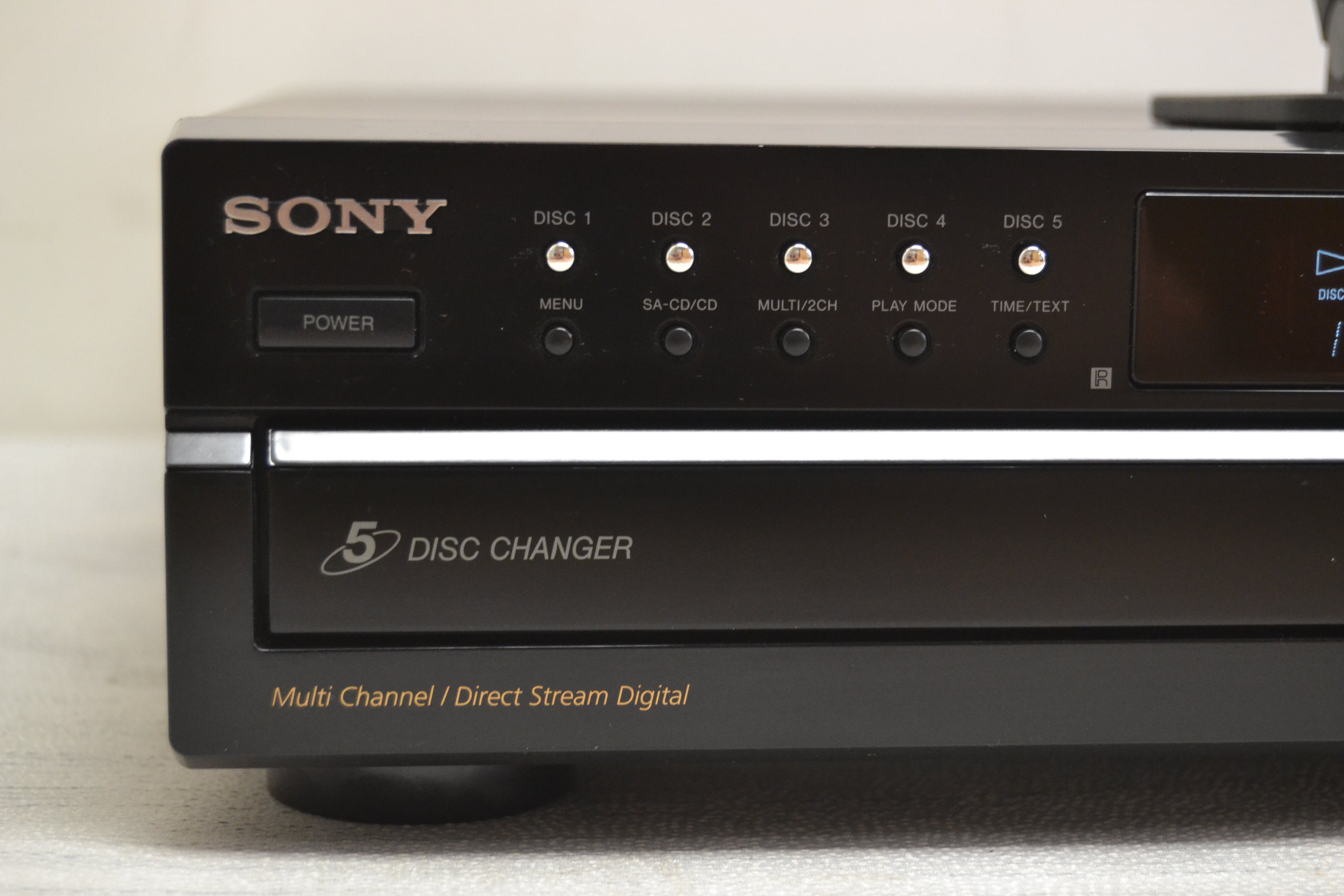 Sony SCD-CE595 SACD/CD Carousel * 5 Discs * Remote * Fully Serviced