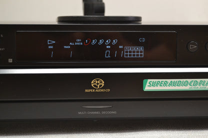 Sony SCD-CE595 SACD/CD Carousel * 5 Discs * Remote * Fully Serviced