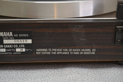 Yamaha YP-D71  Direct-Drive Turntable with Quartz PLL Speed Control (1979) * NEW Audio Technica AT3600 Cartridge