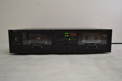 Yamaha KX-W500U Double Cassette Deck * Fully Serviced * New Belts