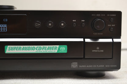 Sony SCD-CE595 SACD/CD Carousel * 5 Discs * Remote * Fully Serviced