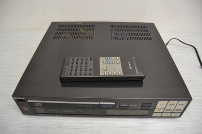 Sony CDP-102 Single CD Player * Remote * Fully Serviced * Made in japan