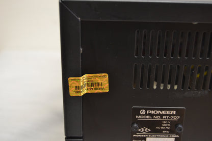 Pioneer RT-707 Reel to Reel Deck * MINT! * Original Box * OEM Reel * Fully Serviced *