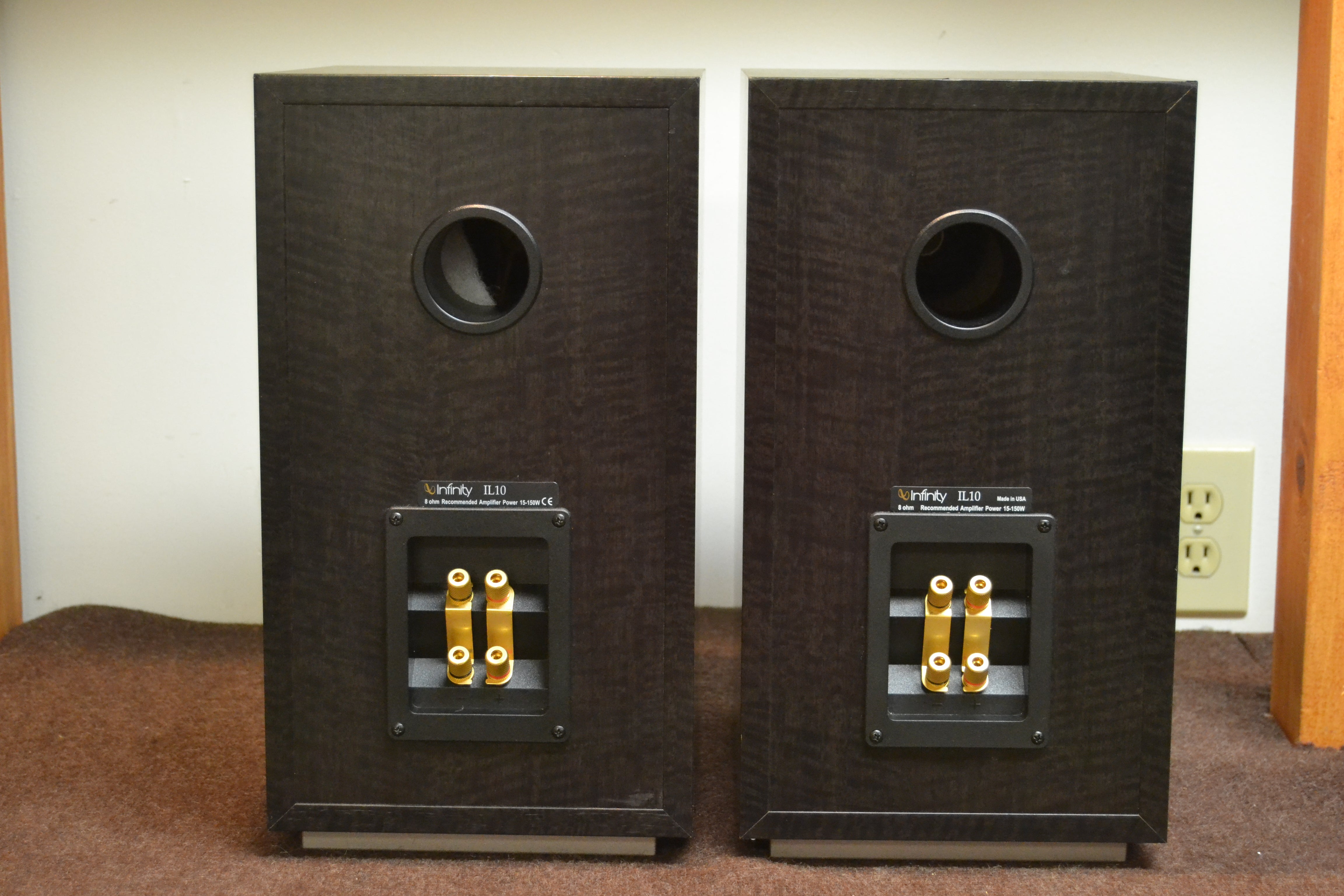 Infinity IL10 ブックシェルフスピーカー (ペア) Infinity Interlude™ IL10 (Cherry) Bookshelf speakers at Crutchfield