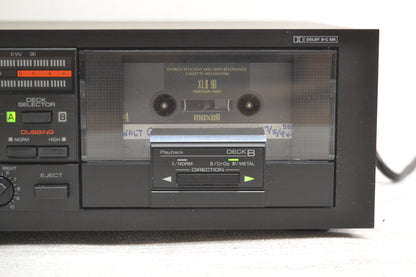 Yamaha KX-W500U Double Cassette Deck * Fully Serviced * New Belts