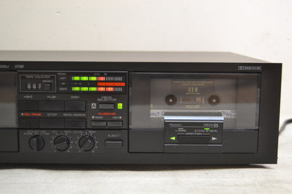 Yamaha KX-W500U Double Cassette Deck * Fully Serviced * New Belts